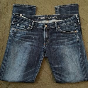 Citizens of Humanity low rise Racer skinny jeans